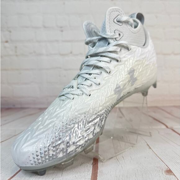 Under Armour Spotlight Clone 3.0 MC Football Cleats Mens Size 8.5 (3026334-100) - Picture 4 of 10